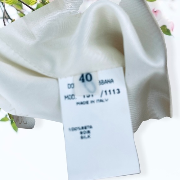 DOLCE & Gabana Silk Skirt - Picture 6 of 11